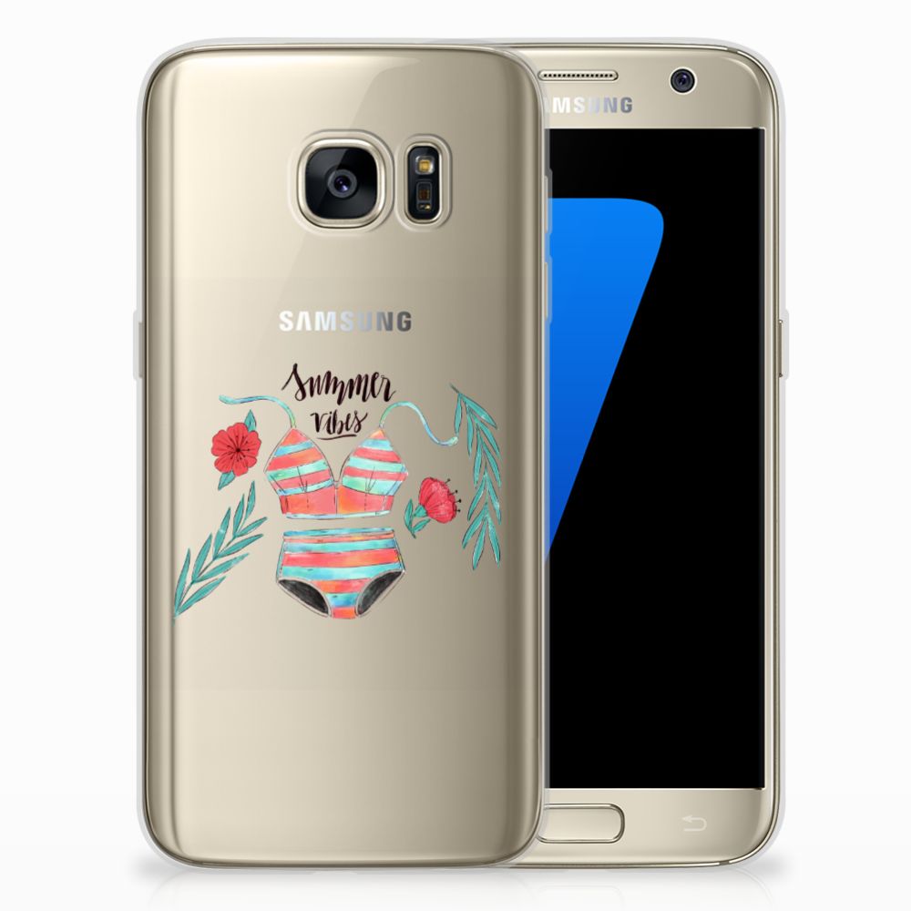 Samsung Galaxy S7 Telefoonhoesje met Naam Boho Summer