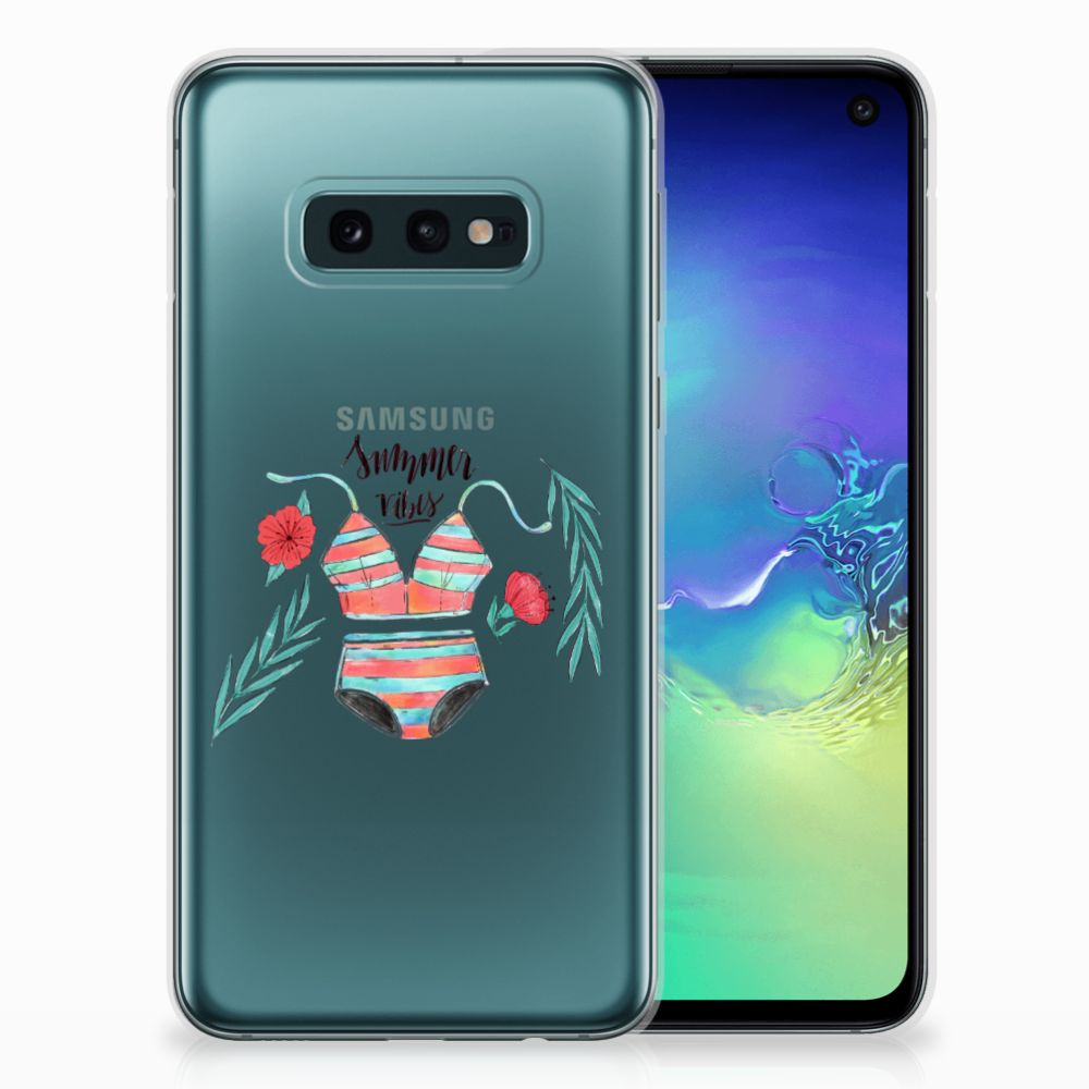 Samsung Galaxy S10e Telefoonhoesje met Naam Boho Summer