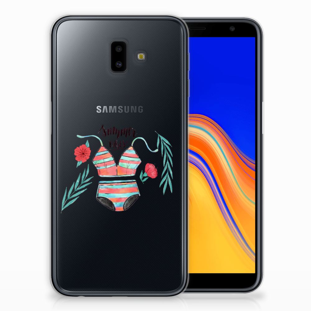 Samsung Galaxy J6 Plus (2018) Telefoonhoesje met Naam Boho Summer