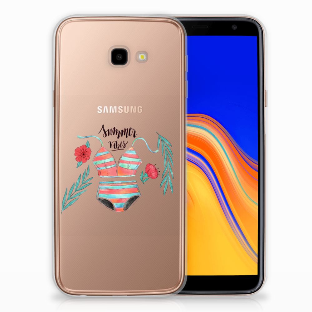 Samsung Galaxy J4 Plus (2018) Telefoonhoesje met Naam Boho Summer