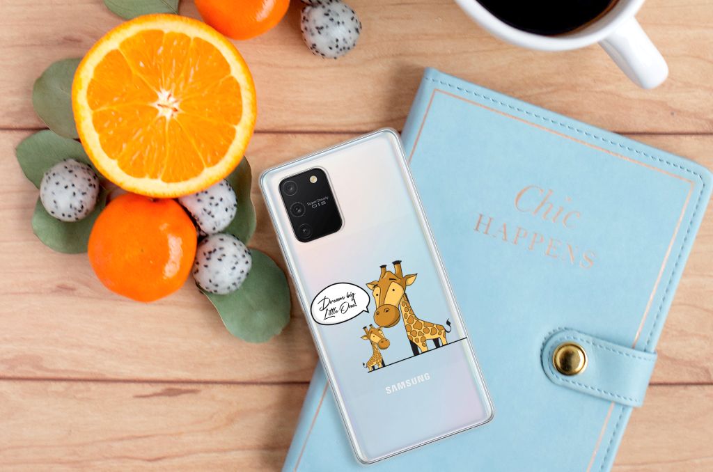 Samsung Galaxy S10 Lite Telefoonhoesje met Naam Giraffe