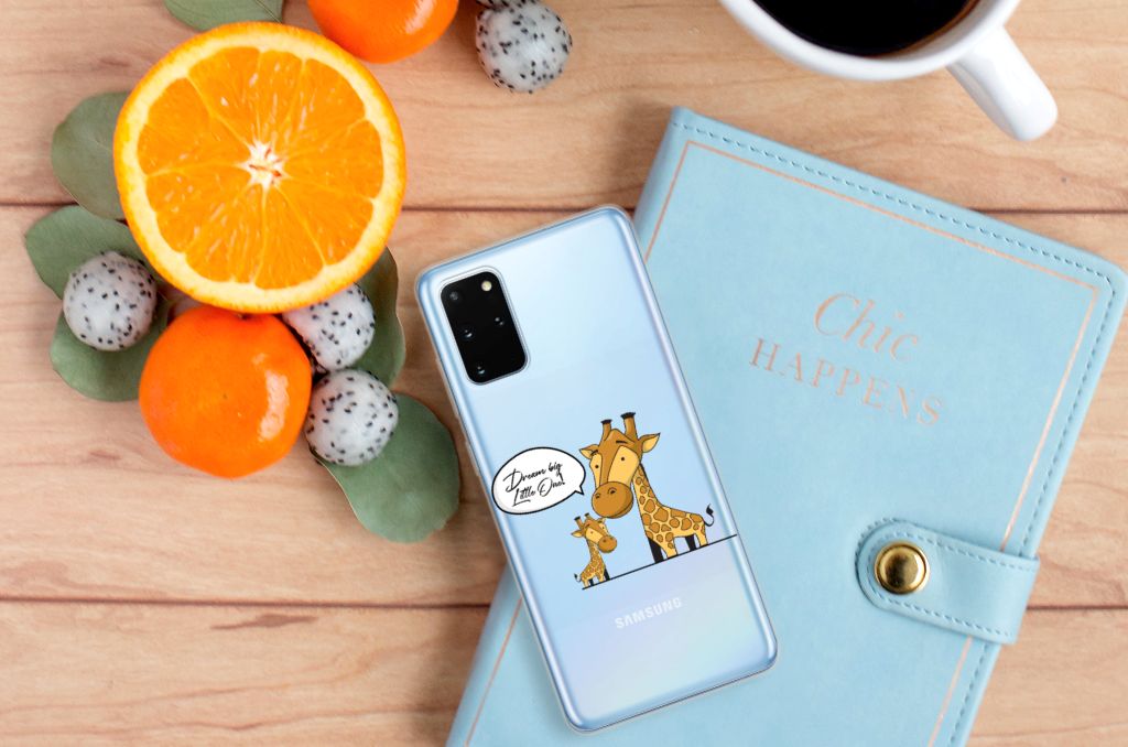 Samsung Galaxy S20 Plus Telefoonhoesje met Naam Giraffe