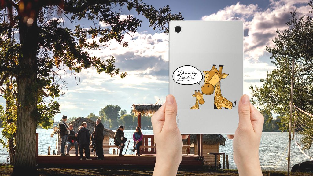 Samsung Galaxy Tab A8 2021/2022 Tablet Back Cover Giraffe