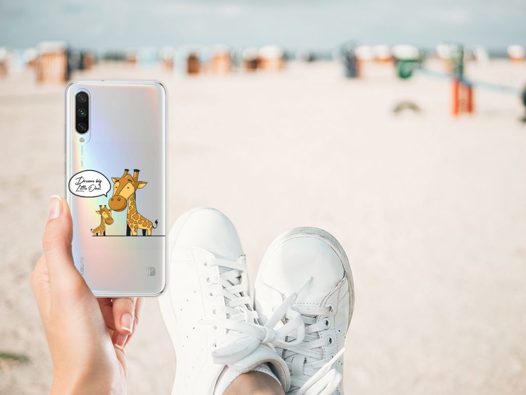 Xiaomi Mi A3 Telefoonhoesje met Naam Giraffe