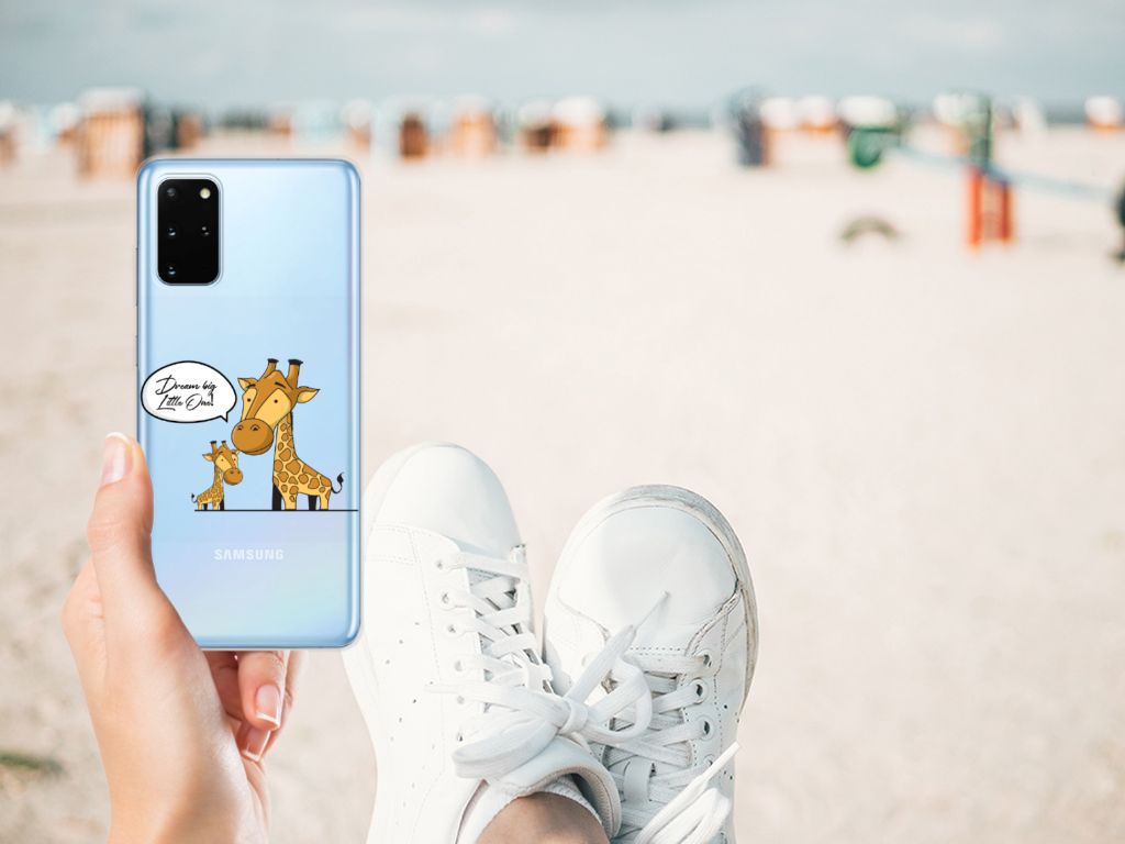Samsung Galaxy S20 Plus Telefoonhoesje met Naam Giraffe