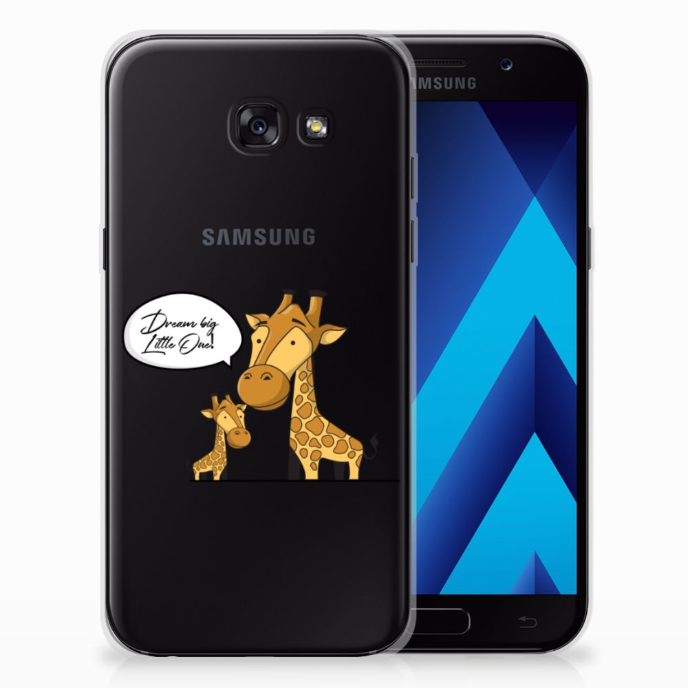 Samsung Galaxy A5 2017 Telefoonhoesje met Naam Giraffe