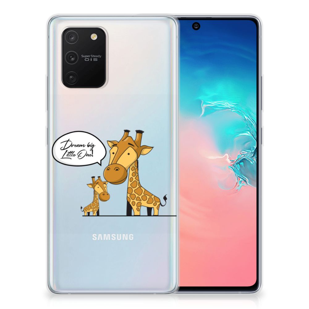 Samsung Galaxy S10 Lite Telefoonhoesje met Naam Giraffe
