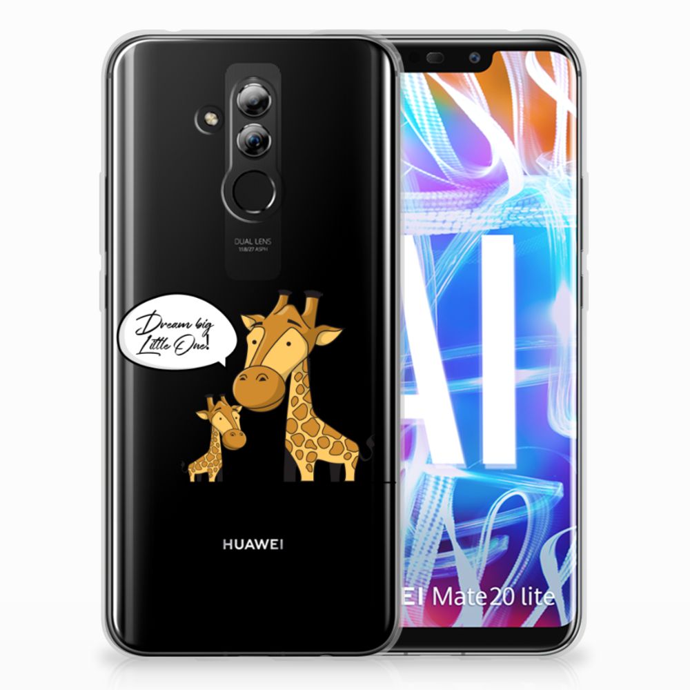 Huawei Mate 20 Lite Telefoonhoesje met Naam Giraffe
