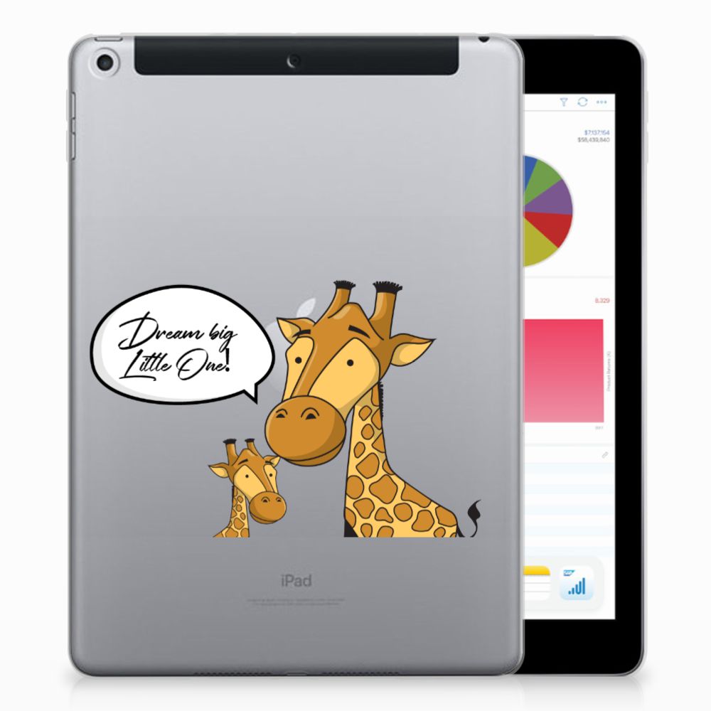 Apple iPad 9.7 2018 | 2017 Tablet Back Cover Giraffe