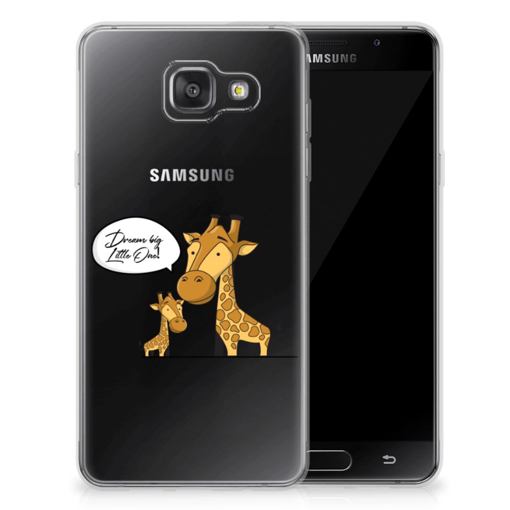 Samsung Galaxy A3 2016 Telefoonhoesje met Naam Giraffe