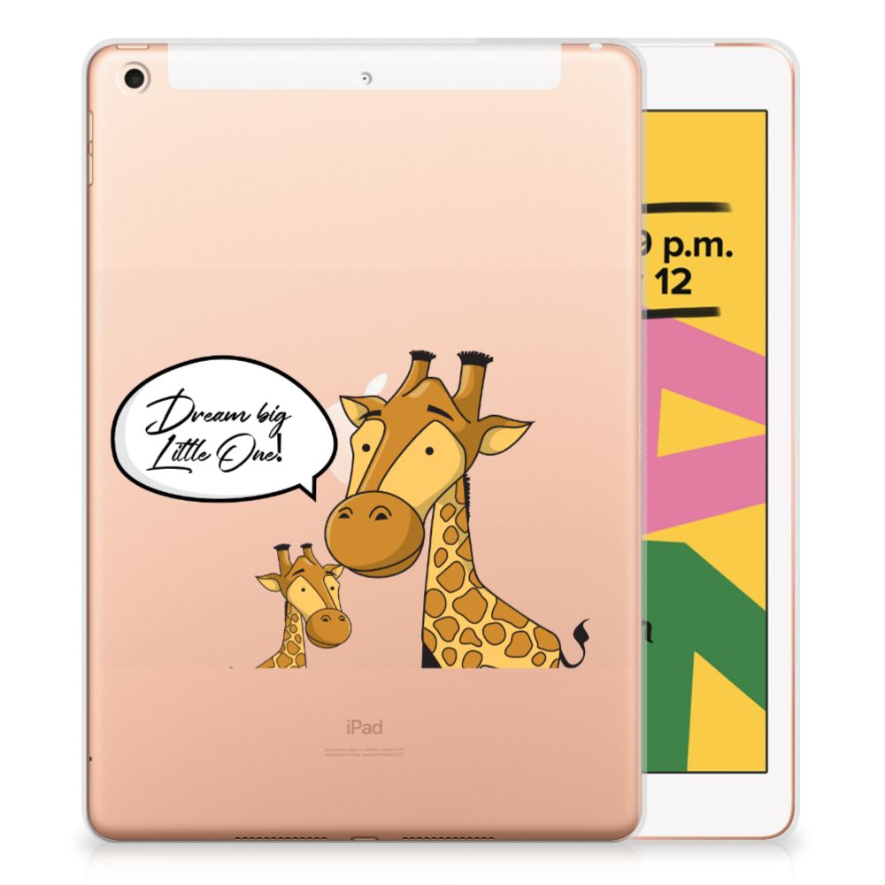 Apple iPad 10.2 (2019) Tablet Back Cover Giraffe