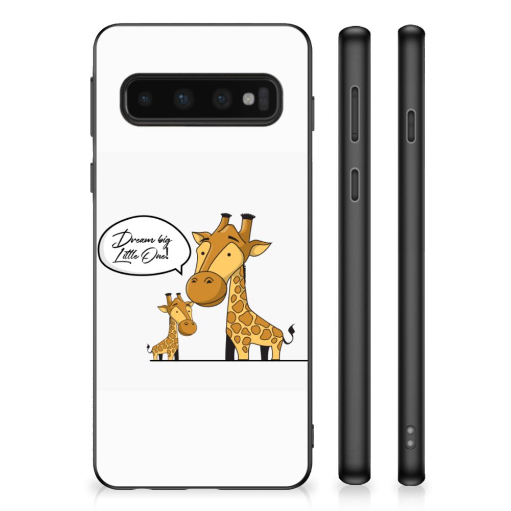 Samsung Galaxy S10 Bumper Hoesje Giraffe