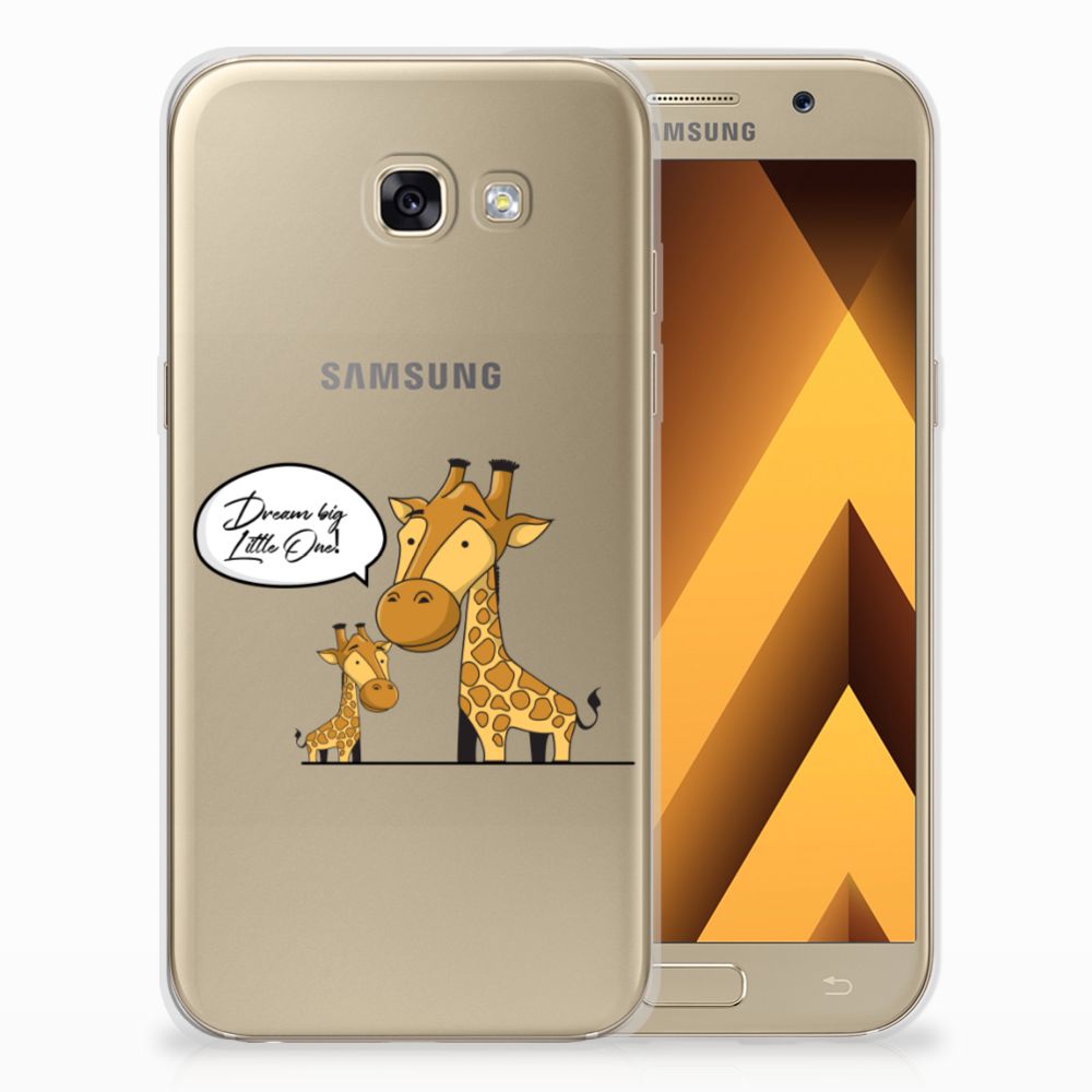 Samsung Galaxy A5 2017 Telefoonhoesje met Naam Giraffe