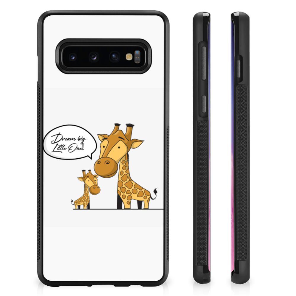Samsung Galaxy S10+ Bumper Hoesje Giraffe