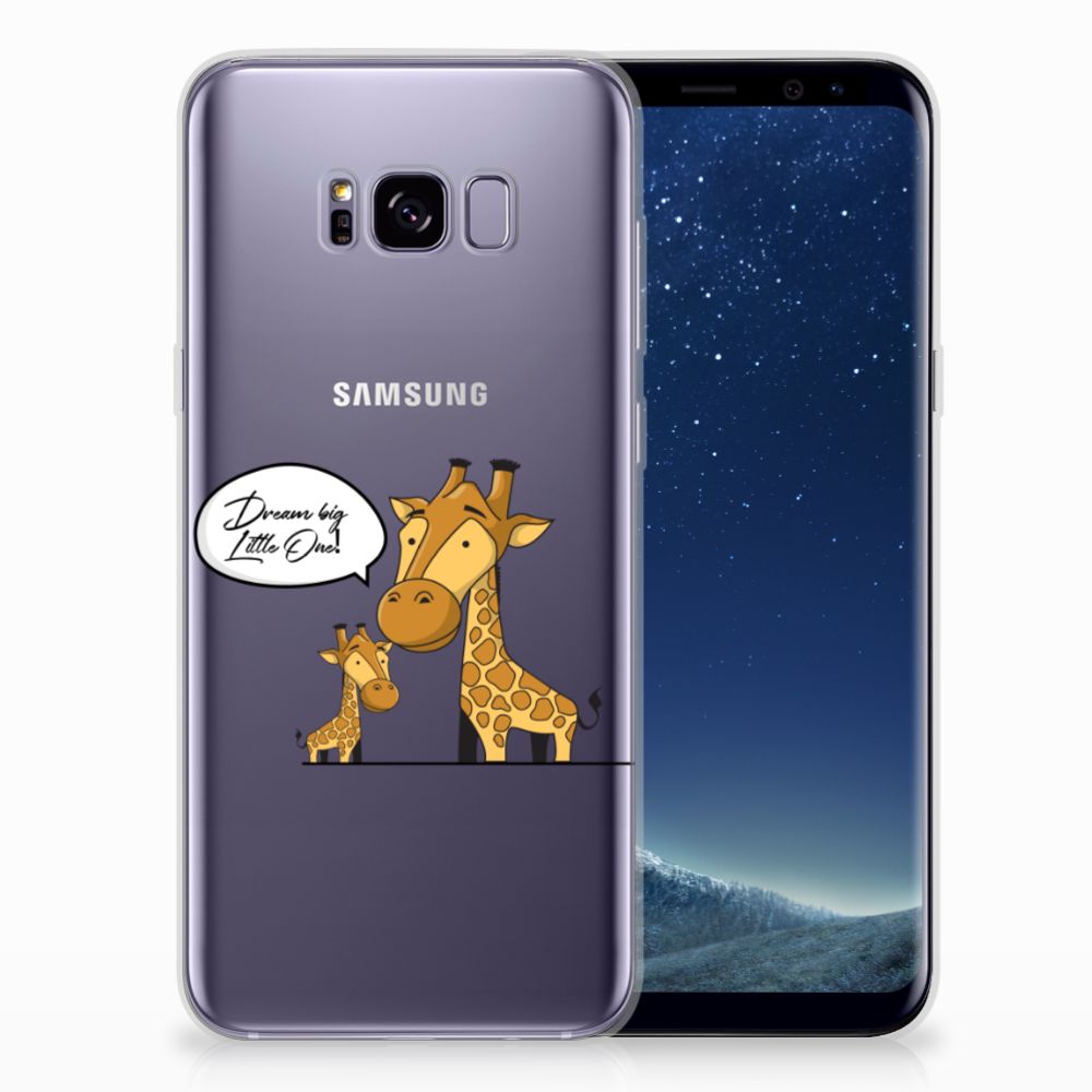 Samsung Galaxy S8 Plus Telefoonhoesje met Naam Giraffe