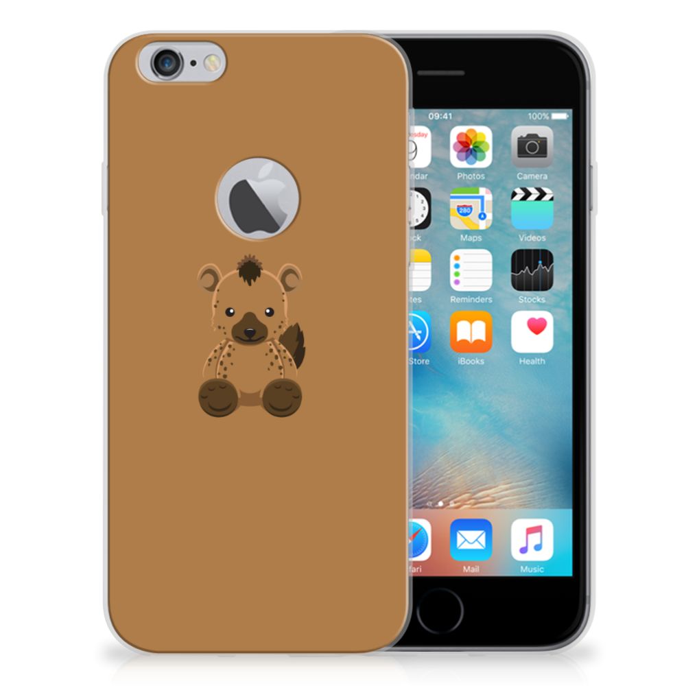Apple iPhone 6 Plus | 6s Plus Telefoonhoesje met Naam Baby Hyena