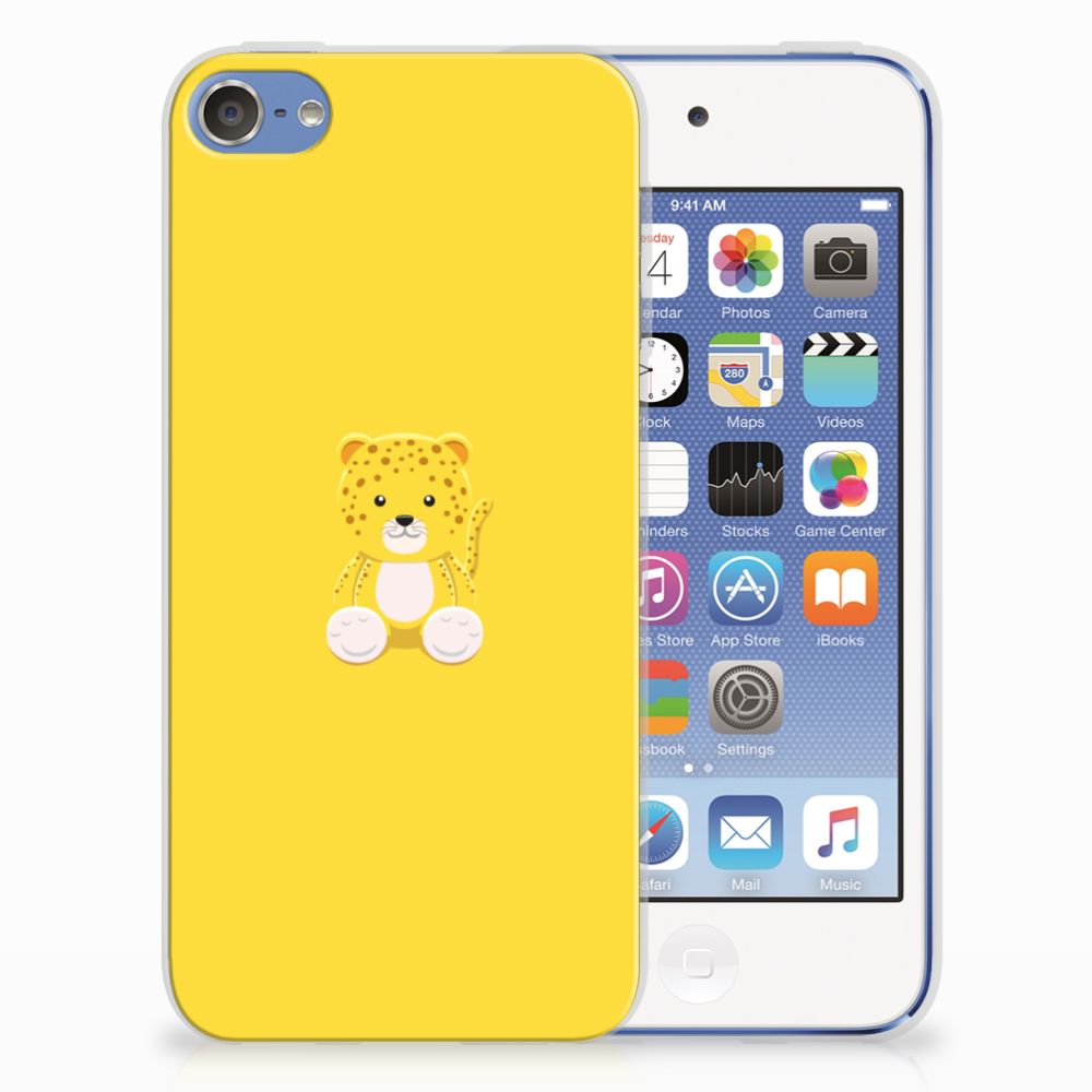 Apple iPod Touch 5 | 6 Telefoonhoesje met Naam Baby Leopard