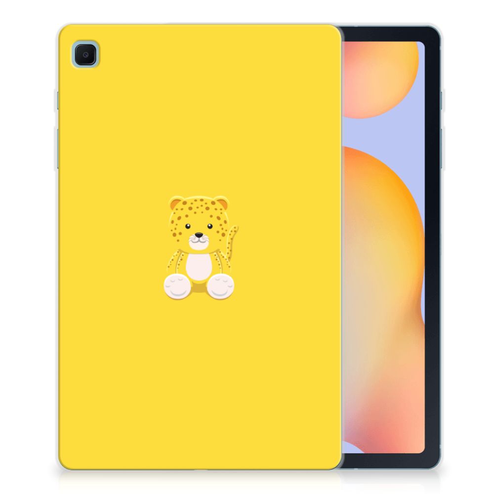 Samsung Galaxy Tab S6 Lite Tablet Back Cover Baby Leopard