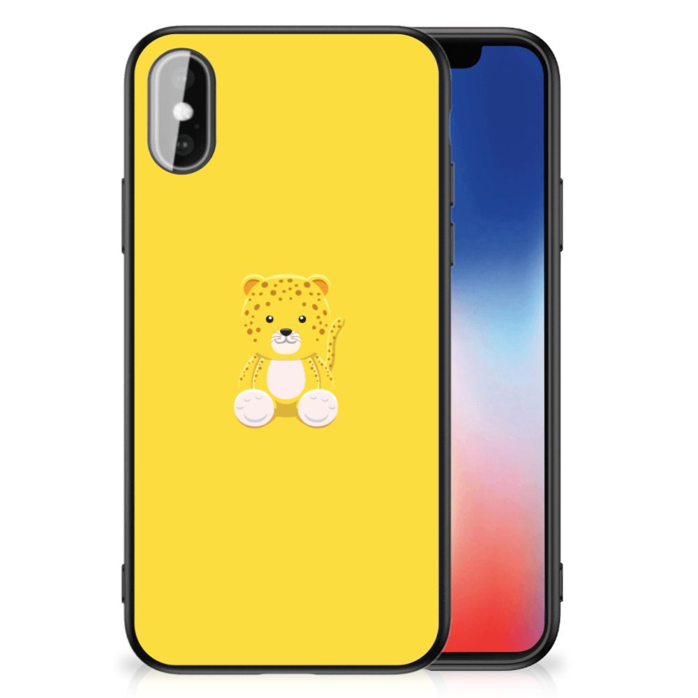 iPhone X | Xs Hoesje Baby Leopard