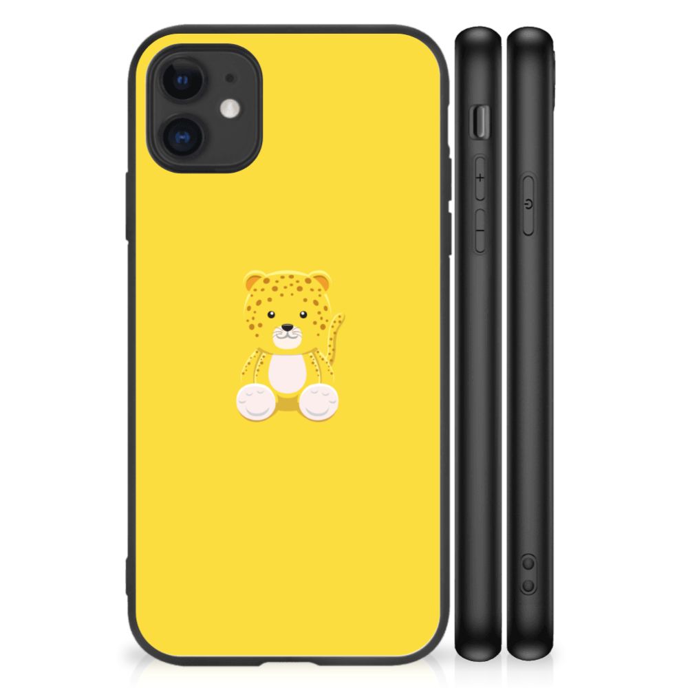 iPhone 11 Hoesje Baby Leopard