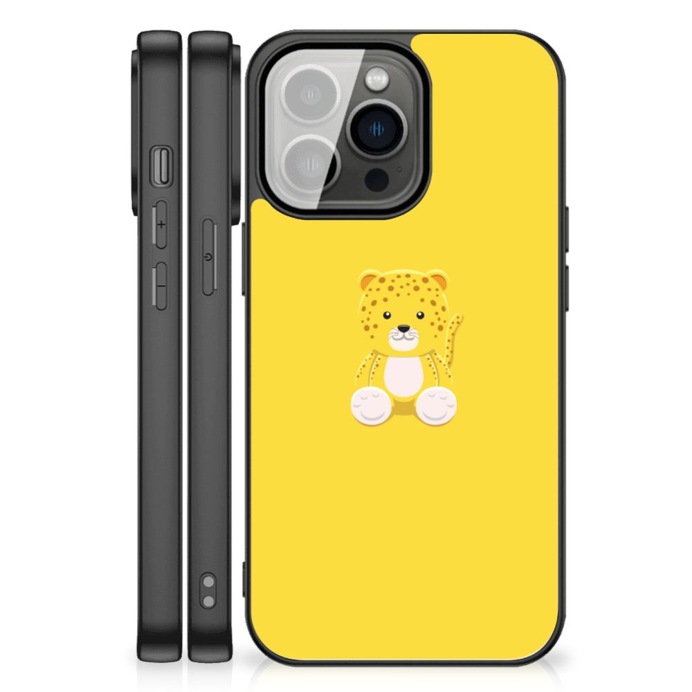 iPhone 13 Pro Max Hoesje Baby Leopard