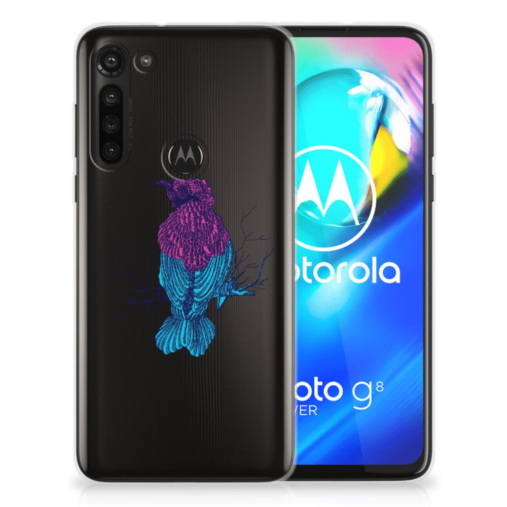 Motorola Moto G8 Power Telefoonhoesje met Naam Merel