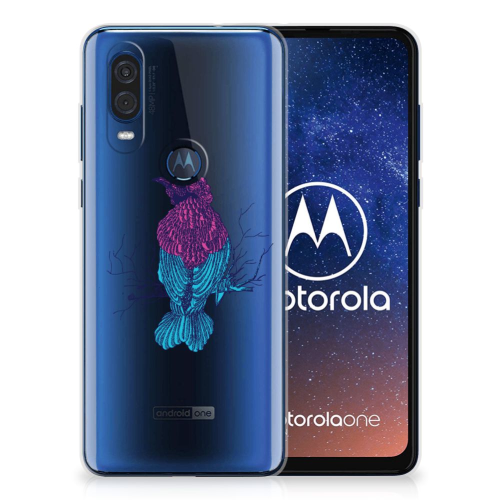 Motorola One Vision Telefoonhoesje met Naam Merel