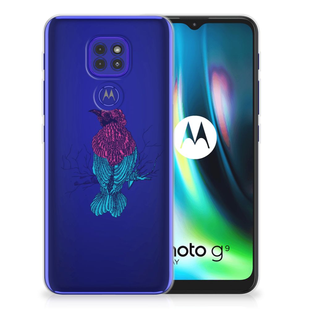 Motorola Moto G9 Play | E7 Plus Telefoonhoesje met Naam Merel