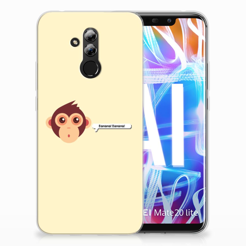Huawei Mate 20 Lite Telefoonhoesje met Naam Monkey