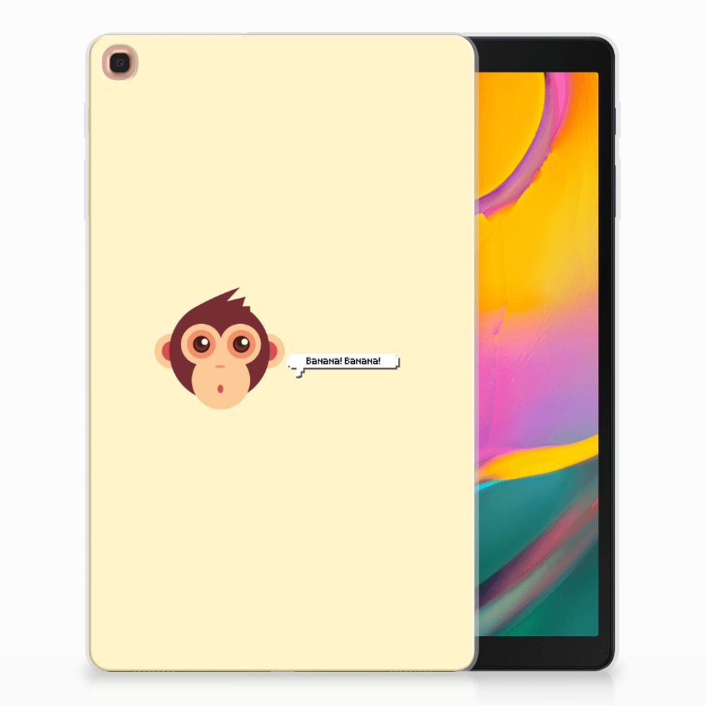 Samsung Galaxy Tab A 10.1 (2019) Uniek Tablethoesje Monkey