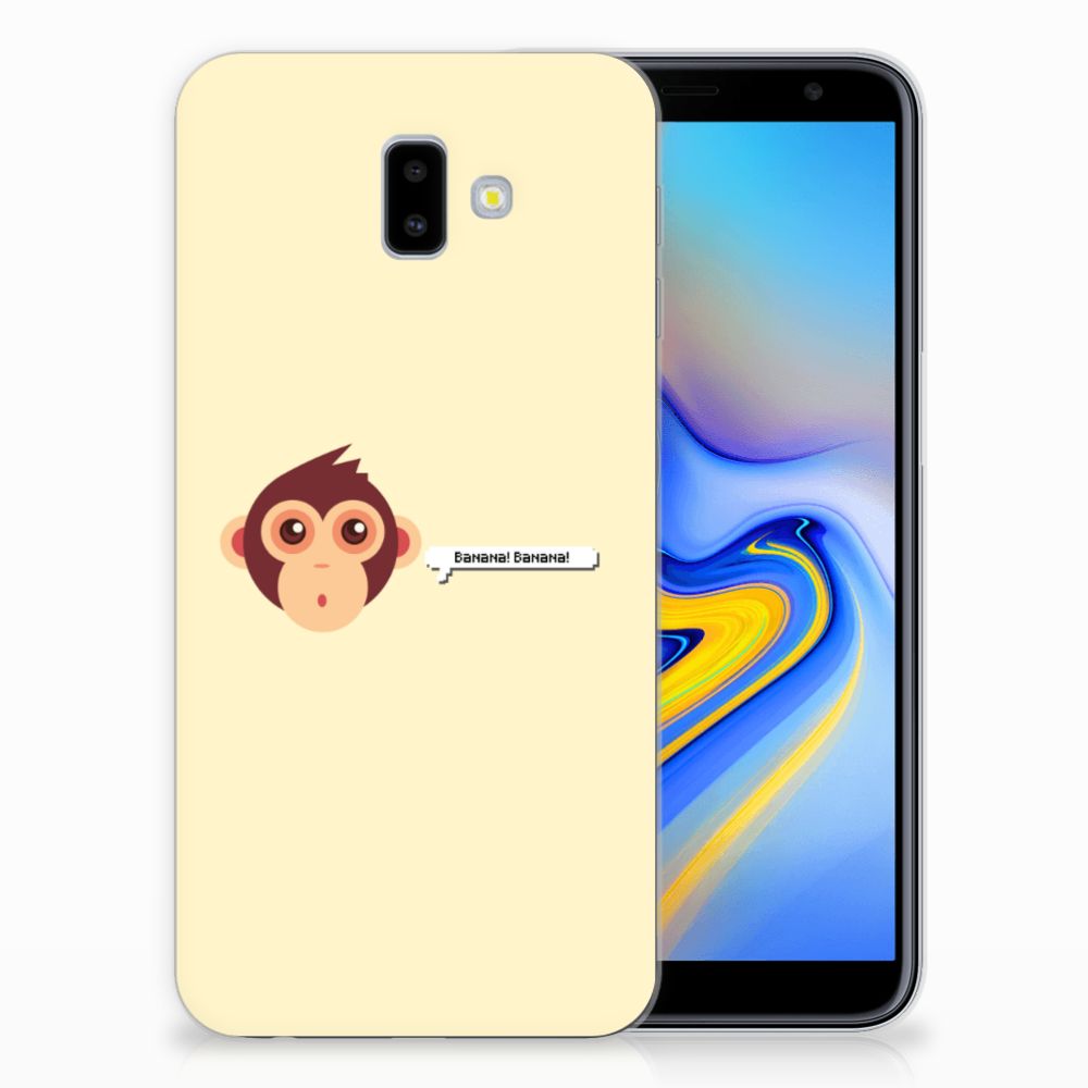 Samsung Galaxy J6 Plus (2018) Telefoonhoesje met Naam Monkey