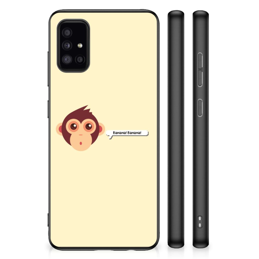Samsung Galaxy A51 Bumper Hoesje Monkey