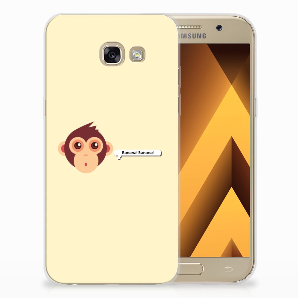 Samsung Galaxy A5 2017 Telefoonhoesje met Naam Monkey