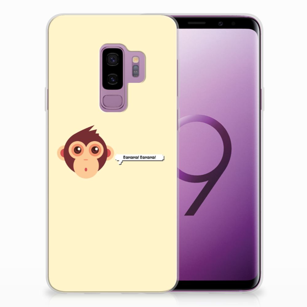 Samsung Galaxy S9 Plus Telefoonhoesje met Naam Monkey