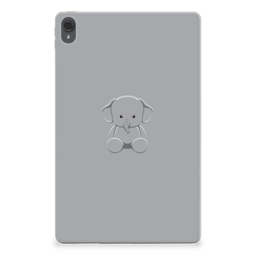 Lenovo Tab P11 | P11 Plus Tablet Back Cover Grijs Baby Olifant