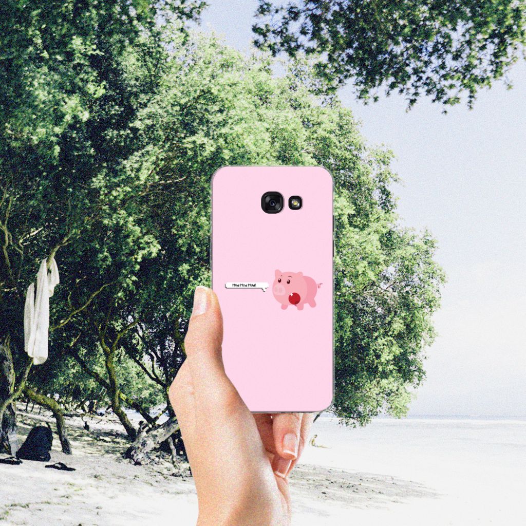 Samsung Galaxy A5 2017 Telefoonhoesje met Naam Pig Mud