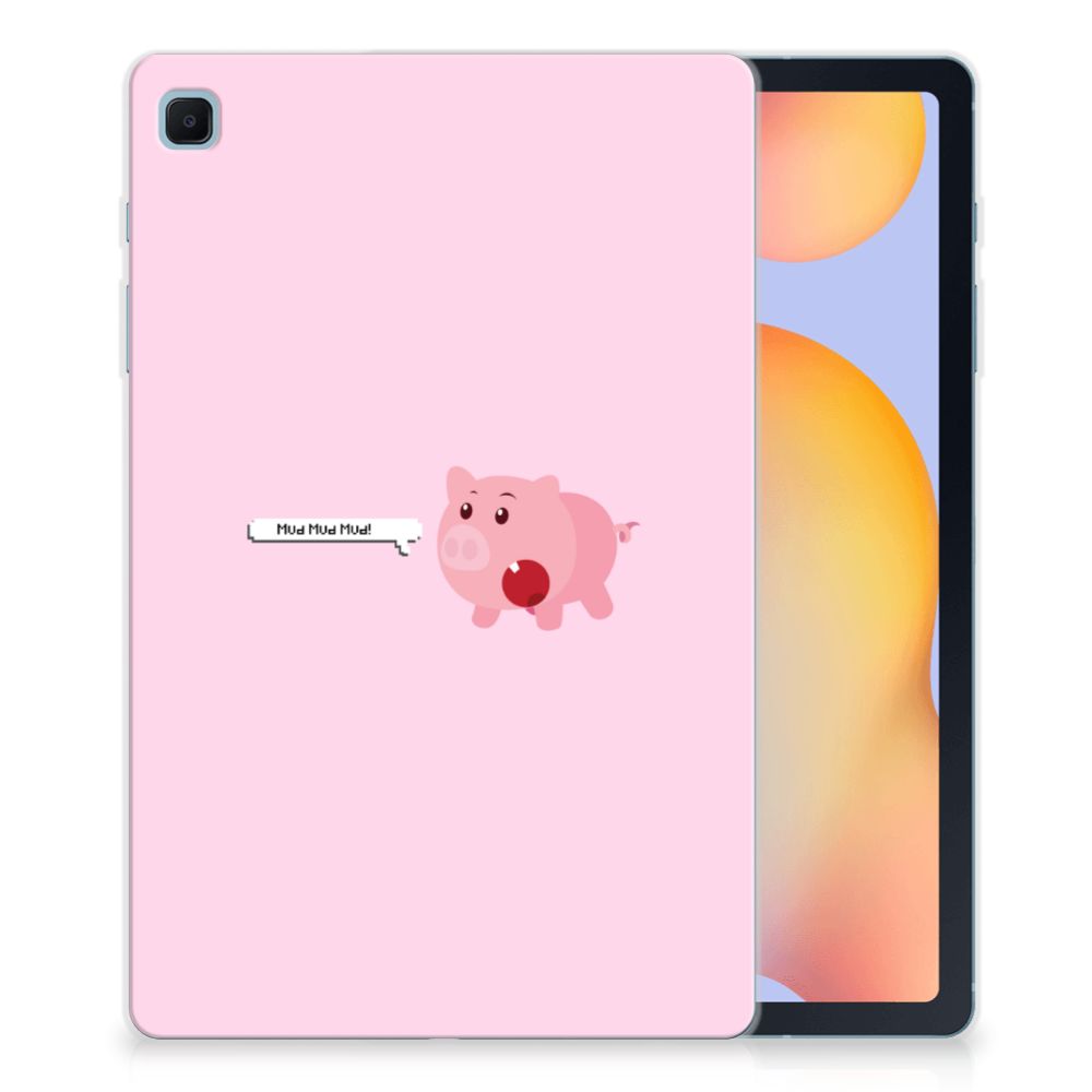 Samsung Galaxy Tab S6 Lite Tablet Back Cover Pig Mud