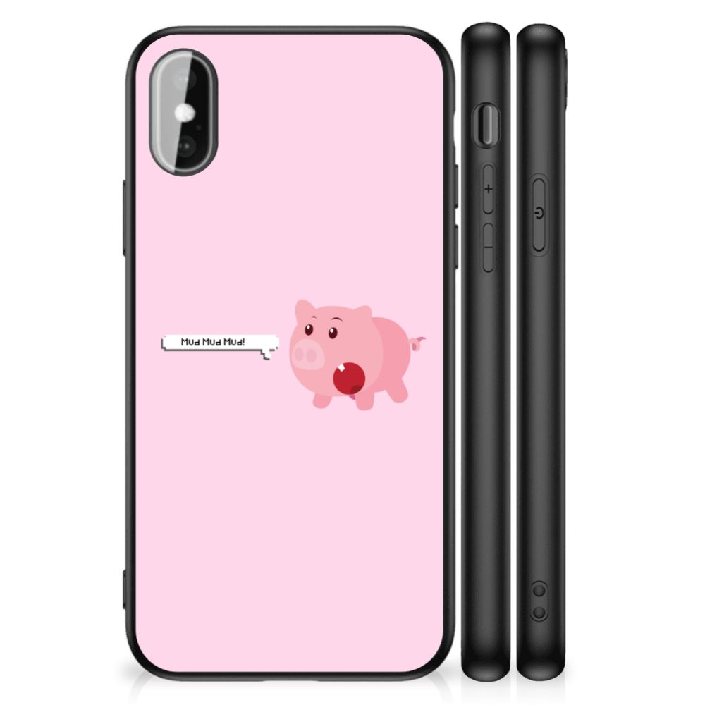 iPhone X | Xs Hoesje Pig Mud
