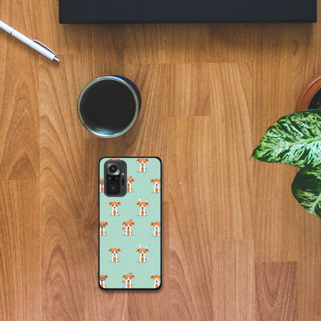 Xiaomi Redmi Note 10 Pro Dierenprint Telefoonhoesje Pups