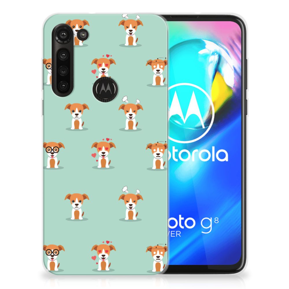 Motorola Moto G8 Power TPU Hoesje Pups