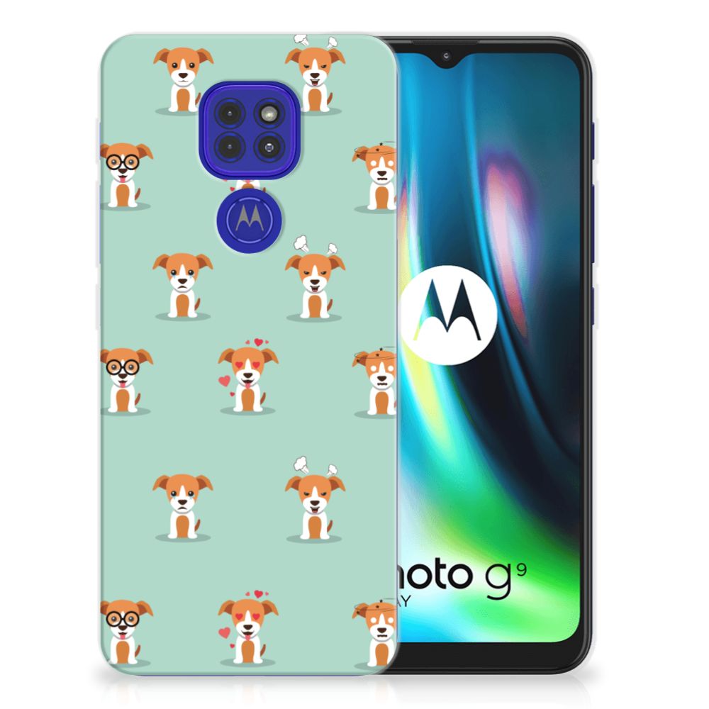 Motorola Moto G9 Play | E7 Plus TPU Hoesje Pups