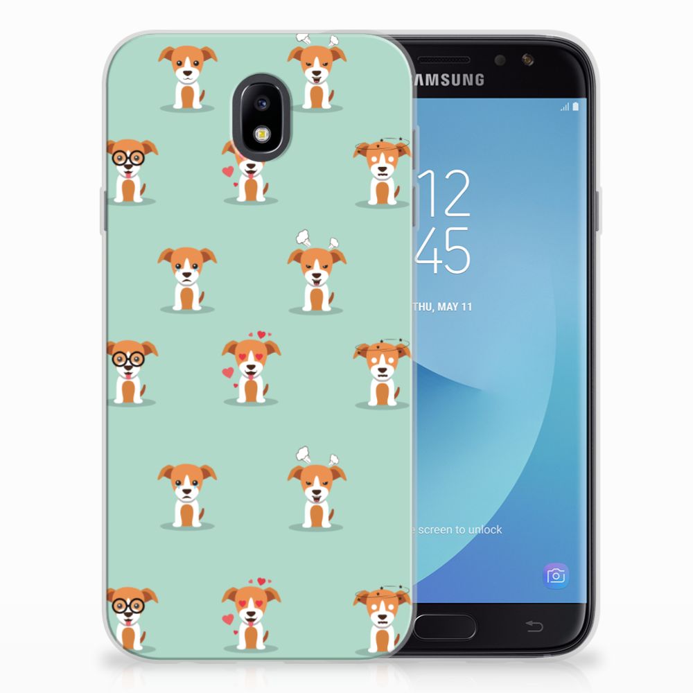 Samsung Galaxy J7 2017 | J7 Pro TPU Hoesje Pups