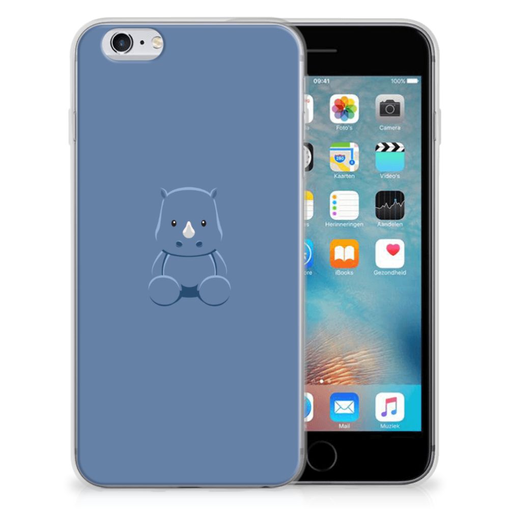 Apple iPhone 6 | 6s Telefoonhoesje met Naam Baby Rhino