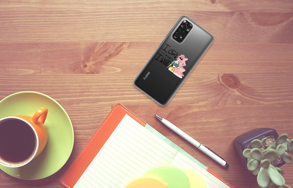 Xiaomi Redmi 10 | Redmi Note 11 4G Telefoonhoesje met Naam i Can