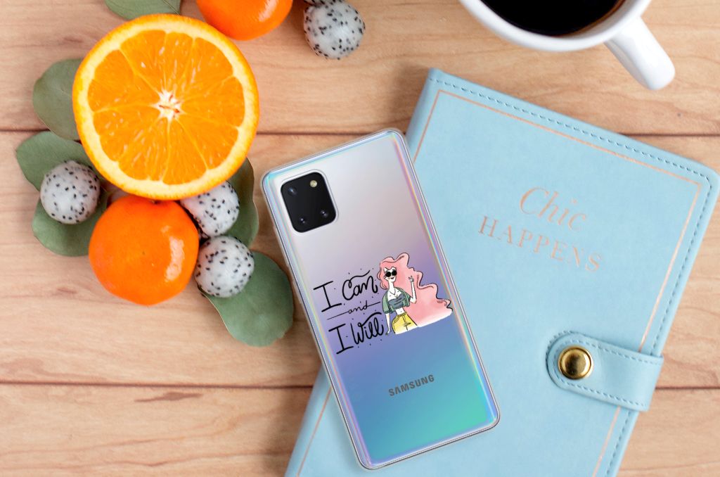 Samsung Galaxy Note 10 Lite Telefoonhoesje met Naam i Can