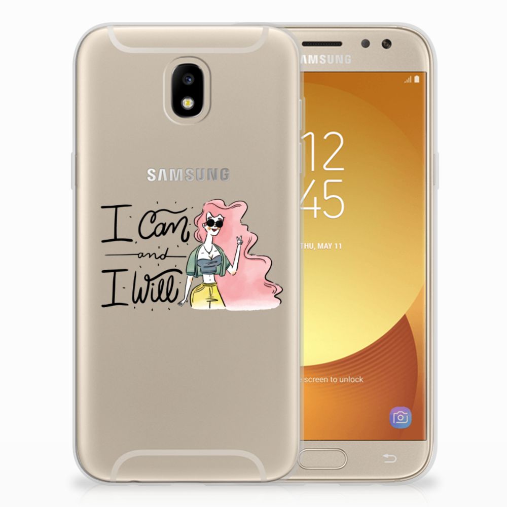 Samsung Galaxy J5 2017 Telefoonhoesje met Naam i Can