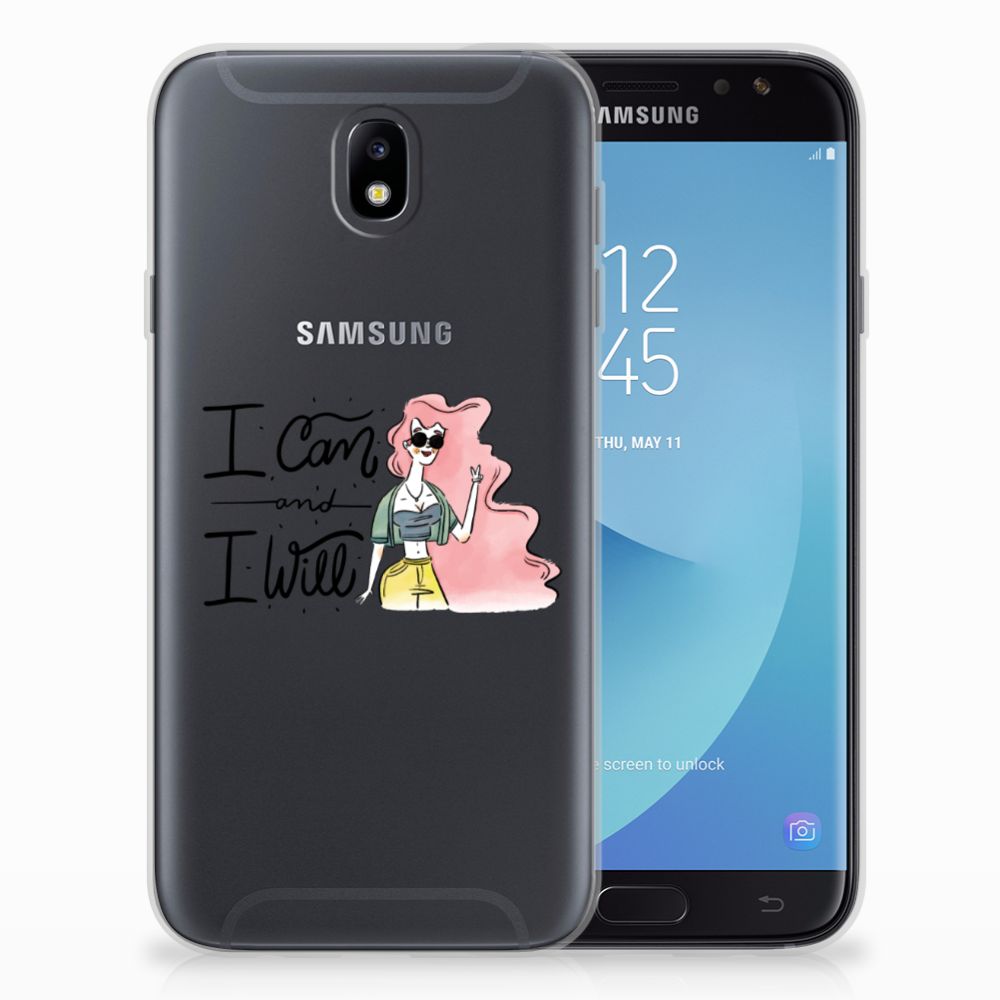 Samsung Galaxy J7 2017 | J7 Pro Telefoonhoesje met Naam i Can