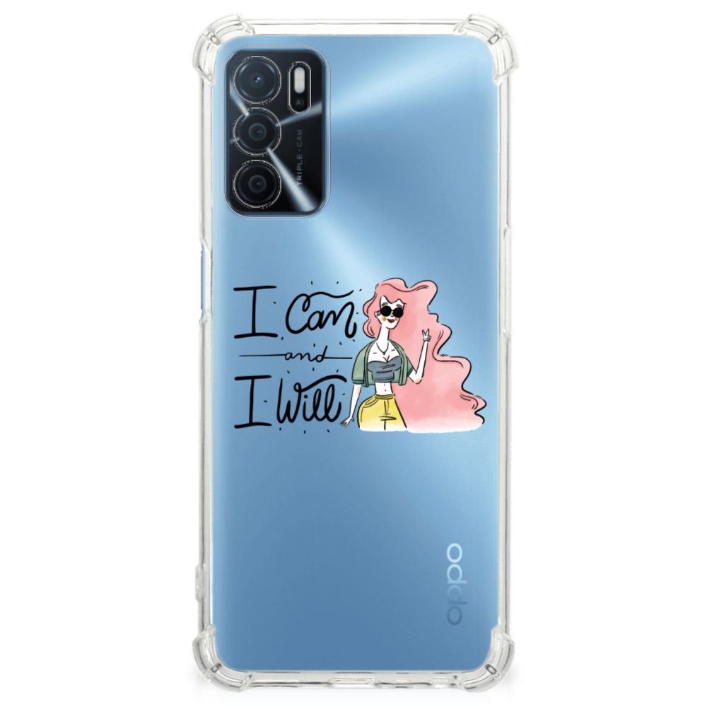 OPPO A16 | A16s | A54s Stevig Bumper Hoesje i Can