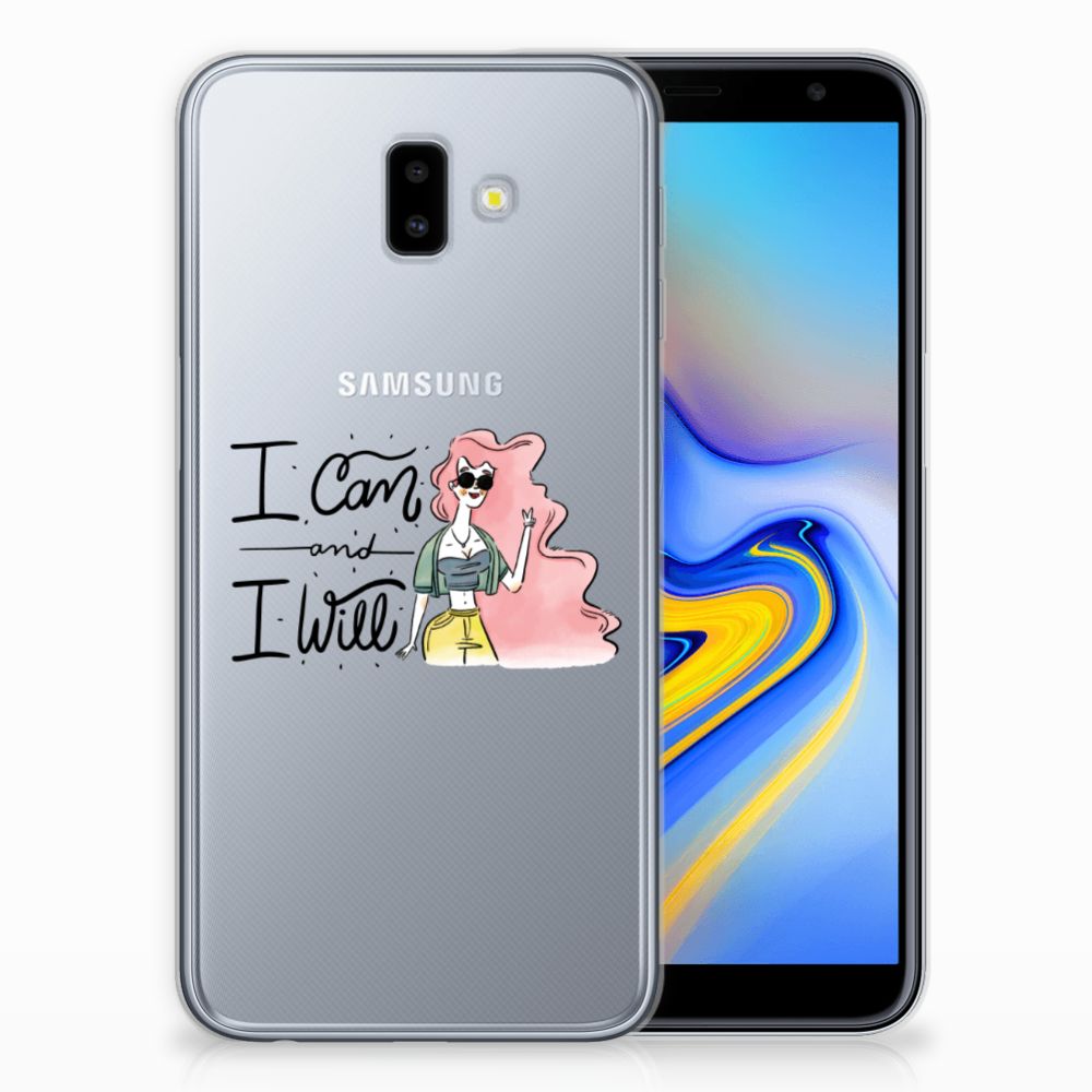 Samsung Galaxy J6 Plus (2018) Telefoonhoesje met Naam i Can