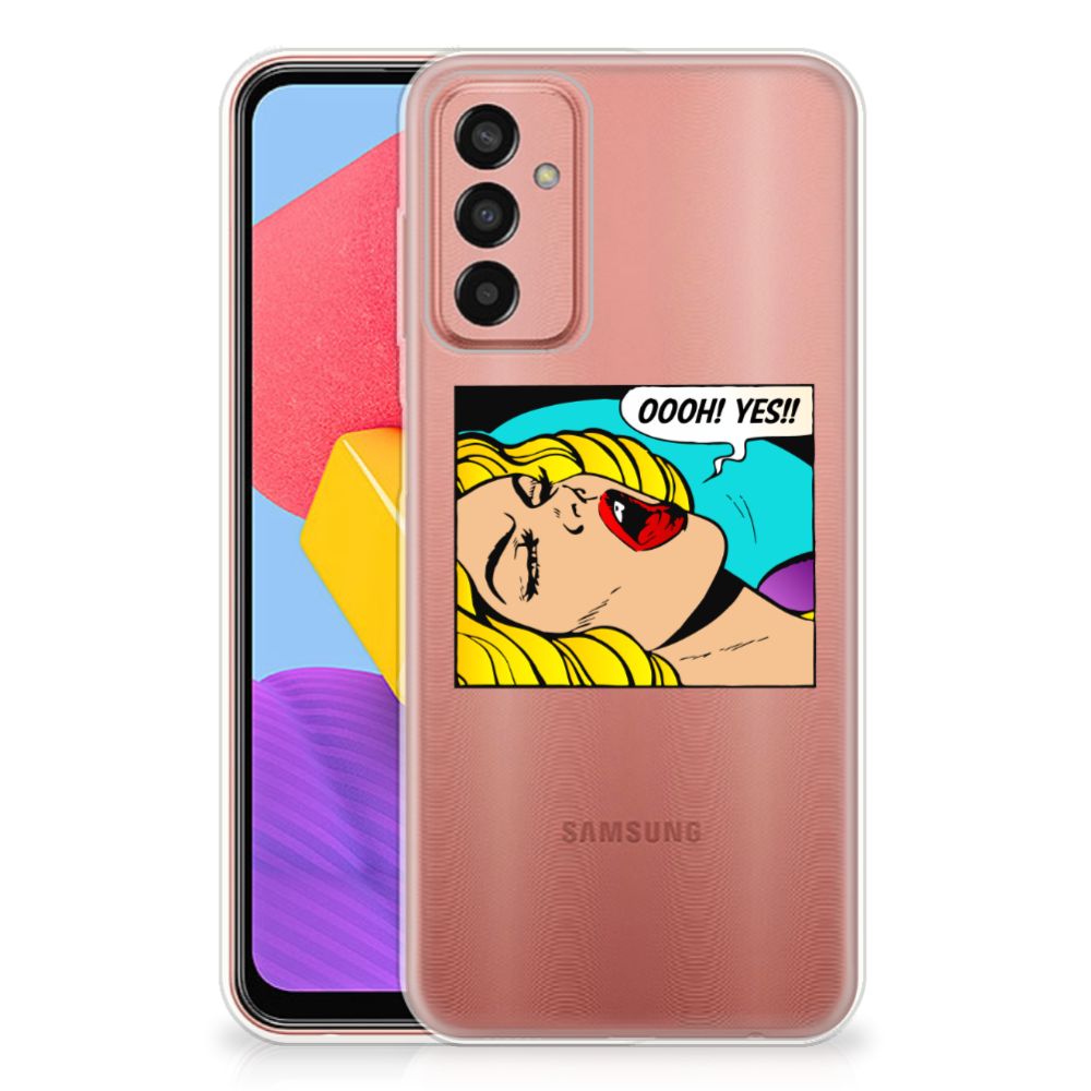 Samsung Galaxy M13 | M23 Silicone Back Cover Popart Oh Yes